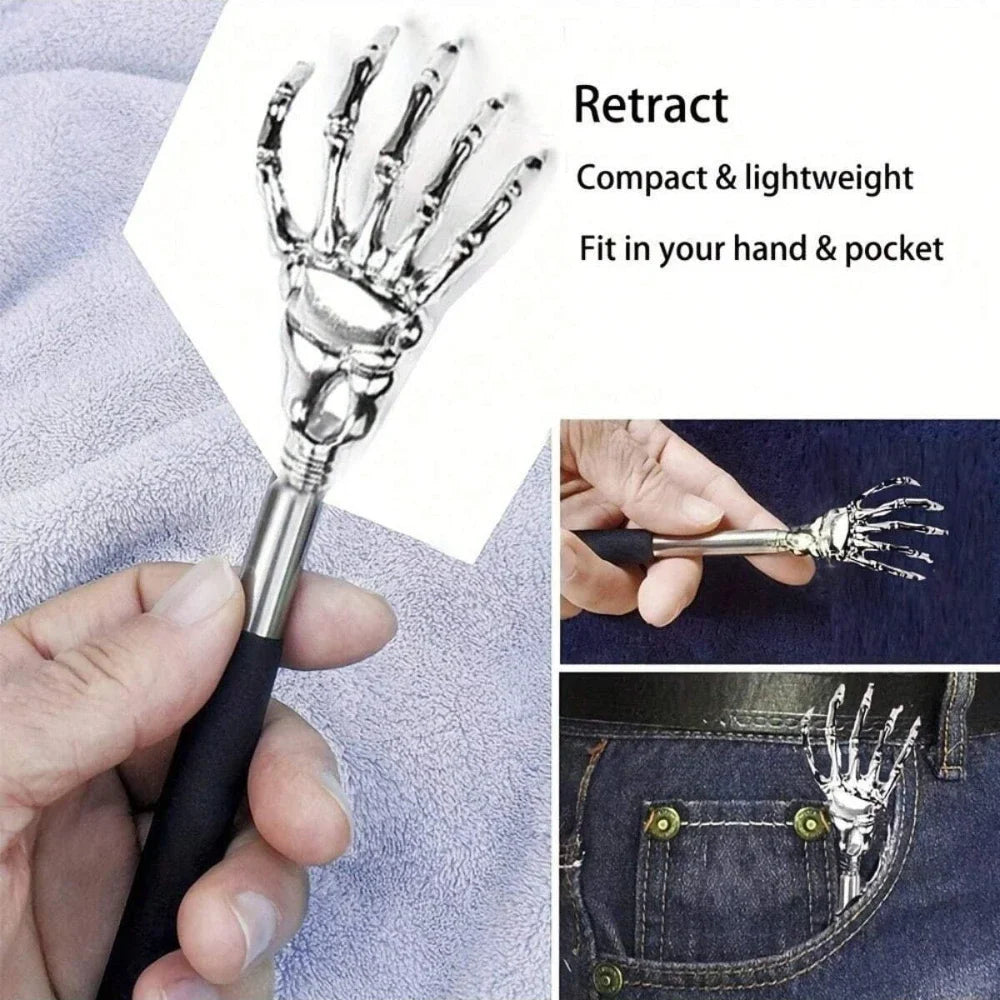 Telescopic Back Scratcher Ergonomic Back Scratchers Extendable Metal