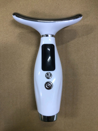 Portable 7 Colors LED Light Therapy Face Neck Massager 3 Gears