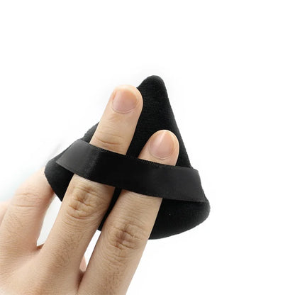 1/2/3/6Pcs Triangle Velvet Powder Puff Face Cosmetic Eye Beauty Makeup