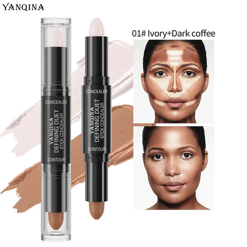 Contour Stick Duo, Double-Ended Highlight and Shadow Cream, Waterproof