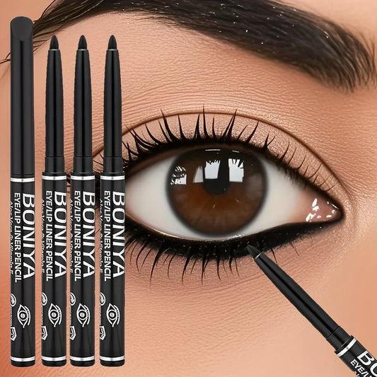 3pcs/Silky Black Brown Eyeliner Smooth Waterproof and Sweatproof