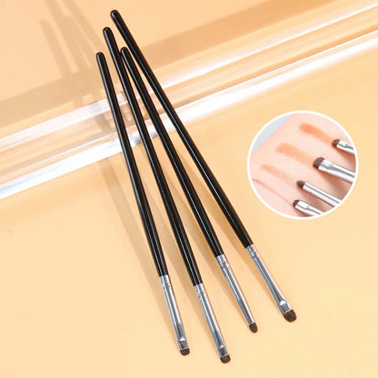 4 pieces of eyeshadow blending brushes, eye shadow brushes with