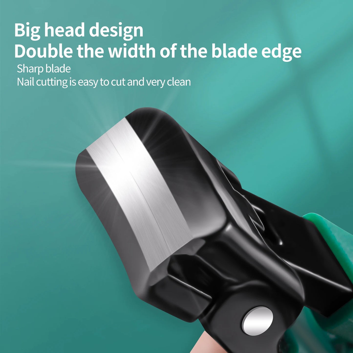 Large Jaw 8mm Openning Nail Clipper Thick Hard Special Nail Cutter