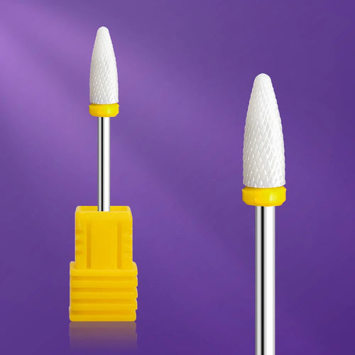 Ceramic Tungsten Carbide Nail Drill Bit Rotate Burr Milling Nail