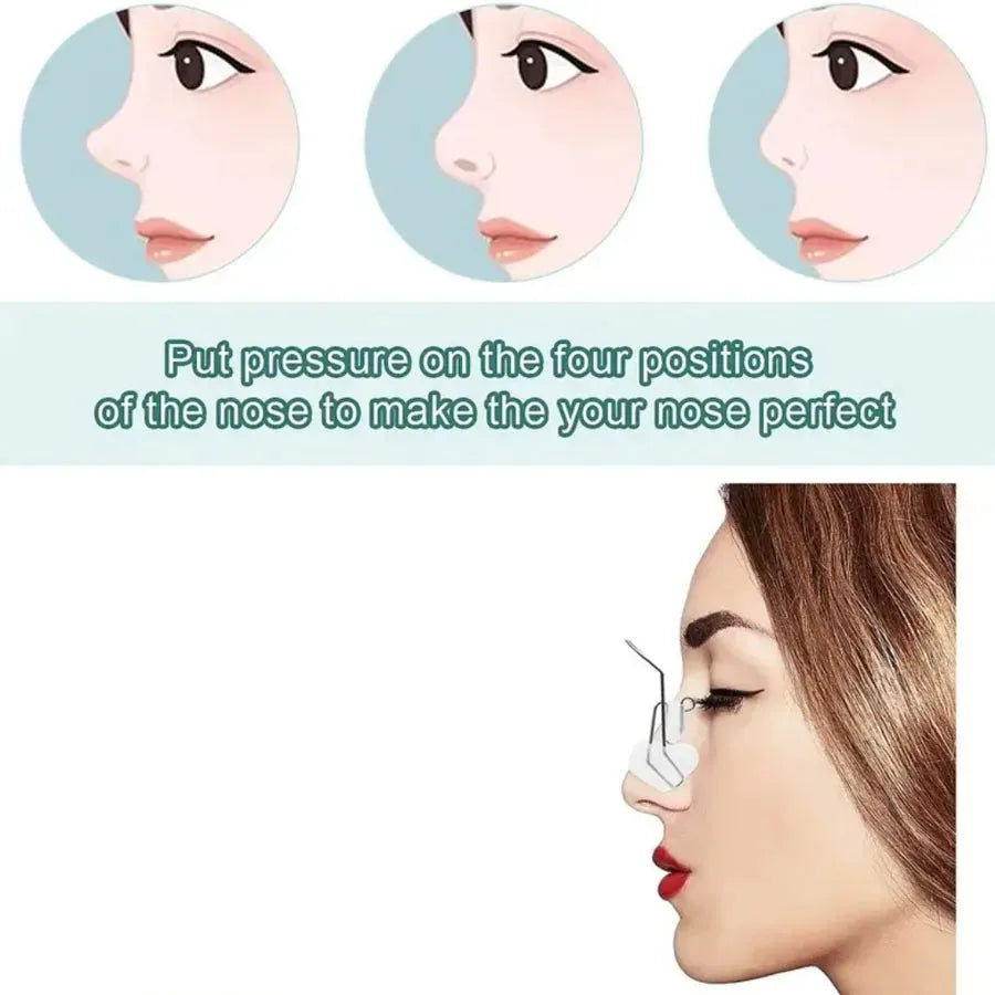 Nose Up Lifting Shaping Shaper Orthotics Clip Beauty Nose Slimming