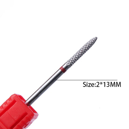 1pc Carbide Tungsten Nail Drill Bit Rotate Burr Milling Nail Cutter