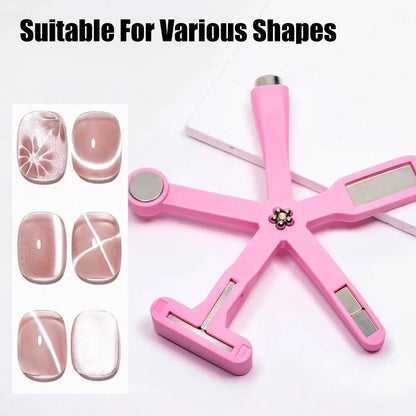 Cat Eye Nail Magnetic Stick Cylindrical Magnet for Cat Eye UV Gel