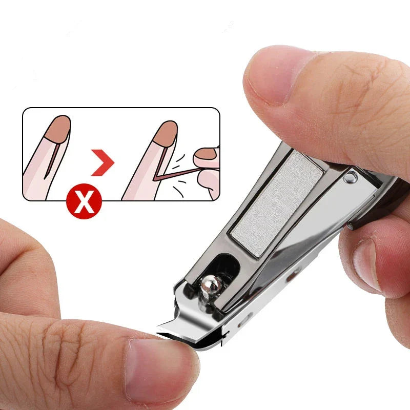 Stainless Steel Nail Clippers Sharpest Nail Cutter