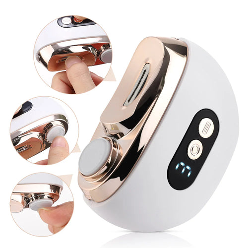 Automatic Anicure Trimmer Electric Nail Clippers With Light Adult Baby