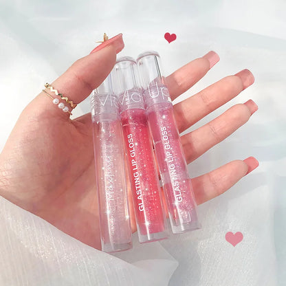 Mirror Water Lip Gloss Lip Glaze Transparent Glass Lip Oil Waterproof Lasting Liquid Lipstick Lipgloss Lipgloss Lips Cosmetics