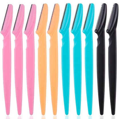 3/4/10Pcs Eyebrow Trimmer Face Blade Shaver Portable Eye Brow