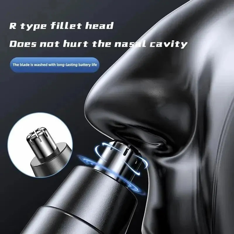 Electric Nose Hair Trimmer Safe Not To Hurt The Nose Not Stuck Hair