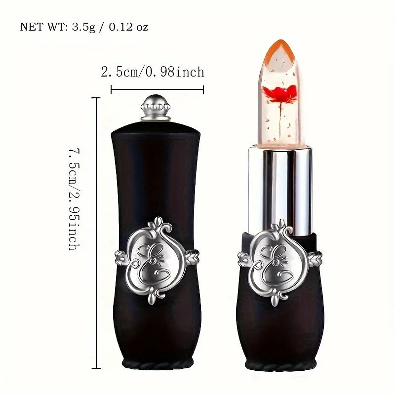Flower Jelly Lipstick Set Temperature Change Moisturizer Flower Lip