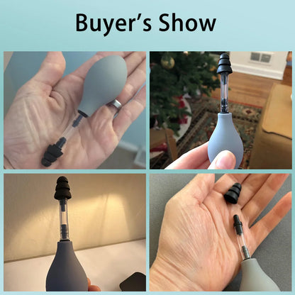 Ear Pressure Tool Portable Ear Pressure Relief Suction Device Wih 3
