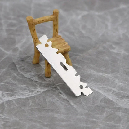 100PCS/Box Single-sided Razor Blade Stainless Steel Razor Blades Men