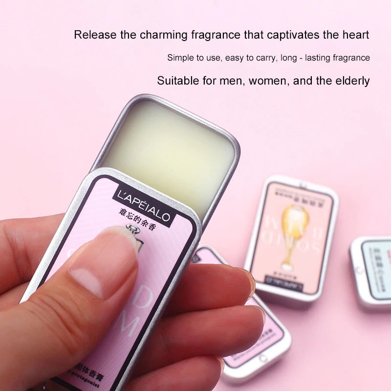 Woman Body Pheromone Perfume Solid Balm Long Lasting Fragranc Light