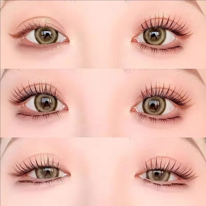 MIAOJIE Glue-free False Eyelashes, Fishtail Princess Lazy Eyelashes,