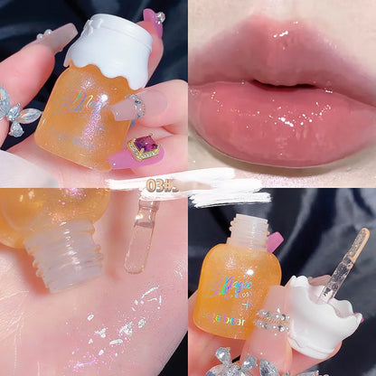 Make Up Korean Makeup Products Beauty Cosmetics Lip Ink Gloss Labial Lips Moisturizer Jelly Lipstick Glow Oil Moisturizing Balm