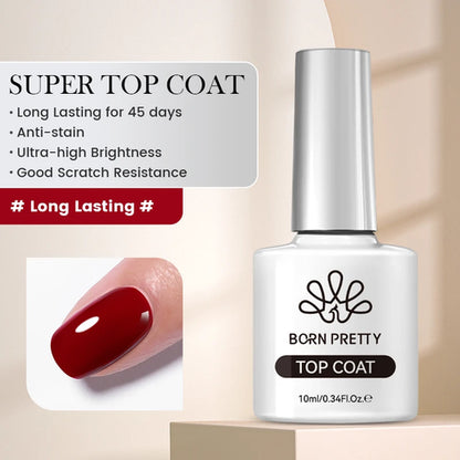 BORN PRETTY 10ml Translucent Jelly Nude Gel Nail Polish Colorful
