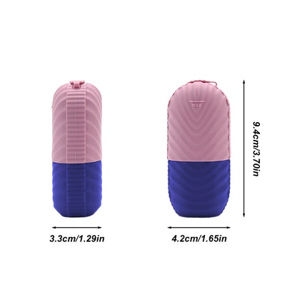 1pc facial beauty applicator, skin care tools, ice shaving massage,