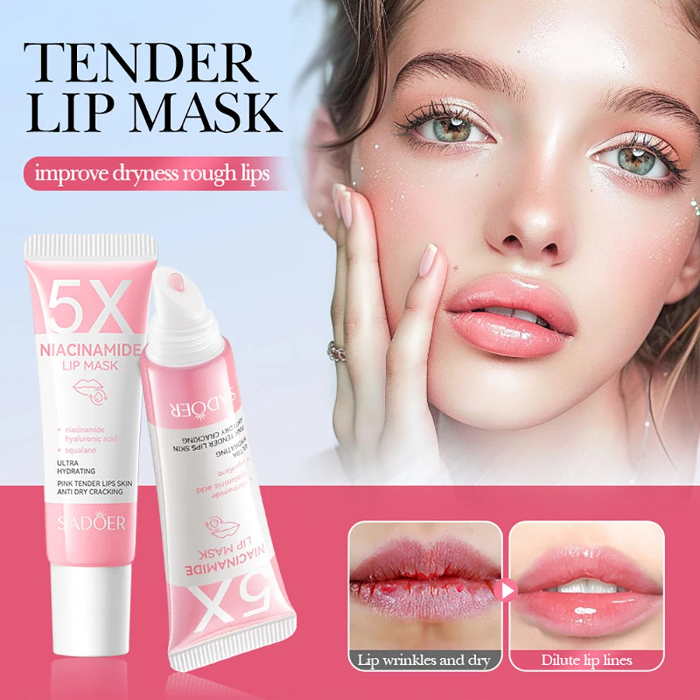 5X Niacinamide Plumping Lip Mask – Intense Hydration & Anti-Dryness