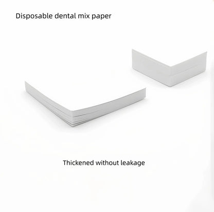 50Sheets/Pack Dental Disposable Mixing Paper Denture Laboratory