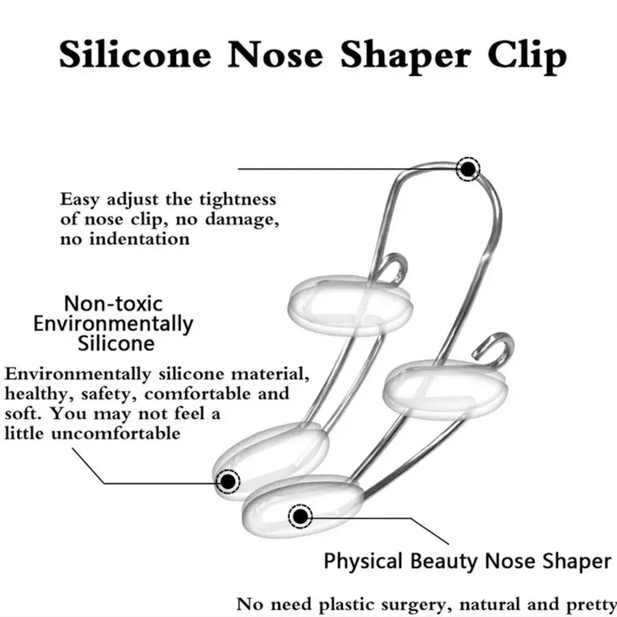 Nose Up Lifting Shaping Shaper Orthotics Clip Beauty Nose Slimming