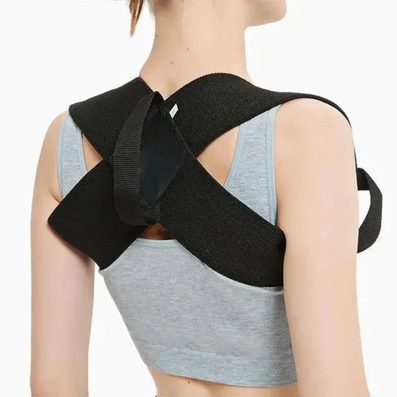 Adjustable Back Shoulder Posture Corrector Belt Clavicle Spine Support