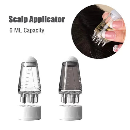 Scalp Applicator Hair Regrowth & Styling Solution Guide Comb Hexagon