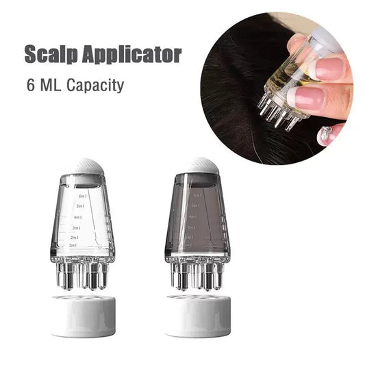 Scalp Applicator Hair Regrowth & Styling Solution Guide Comb Hexagon