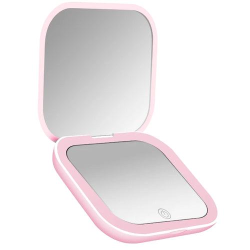 Compact Small Mini Gift Vanity Table Folding Led Lights Portable Hand