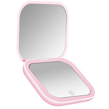 Compact Small Mini Gift Vanity Table Folding Led Lights Portable Hand