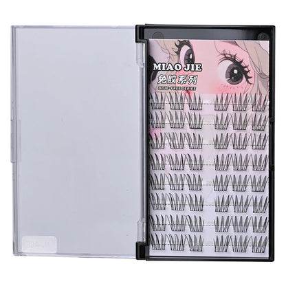 MIAOJIE Glue-free False Eyelashes, Fishtail Princess Lazy Eyelashes,
