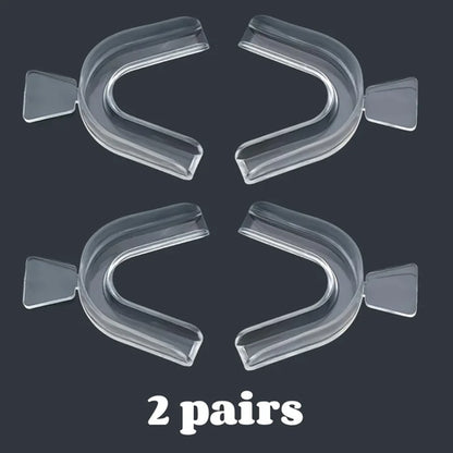 1-4pair Unisex Teeth Aligner Silicone Invisible Dental Orthopedic Tray