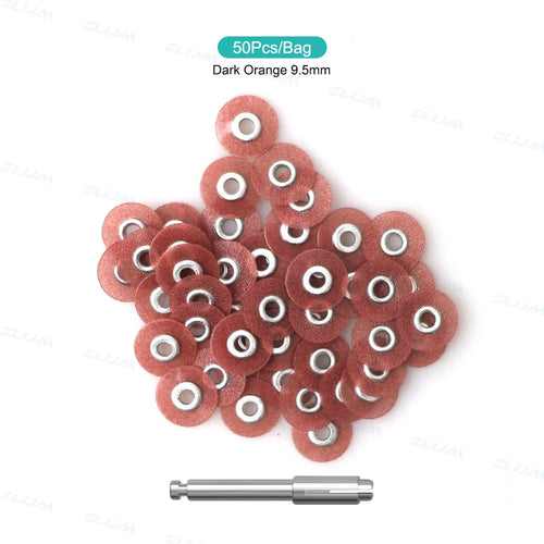 50Pcs/Bag Dental Finishing and Polishing Discs Composites Ceramics and