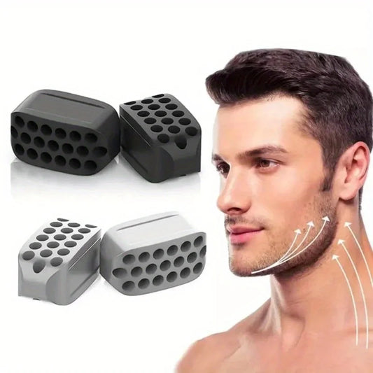 Masseter Ball Facial Muscle Trainer - Silicone jaw trainer for