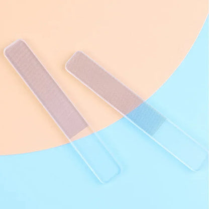 Transparent Nail File Nano Glass Nail Files Professional Sanding