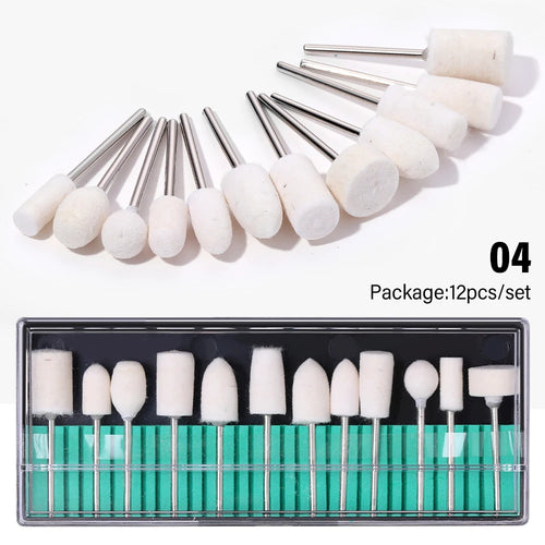 LINMANDA 6 In 1 Electric Nail Drills Kit Remove Polisher Manicure