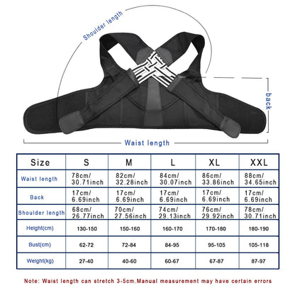 Back Brace Posture Corrector for Women and Men, Shoulder Straightener