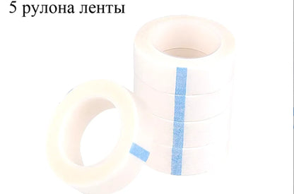 2/3/5 /6Rolls Lint Free Under Eye Pads Breathable Insulating Tape for