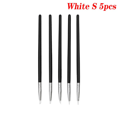 5Pcs Dental Resin Silicone Shaping Pen Brush Art Brush Dentistry