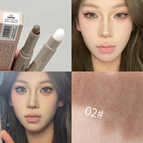 HERORANGE Double-ended Contour Pen for Contouring, Brightening with a