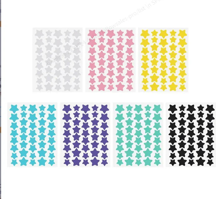 40pcs pieces of multi-color star acne patches, facial acne patches,