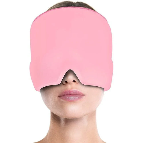 Migraine Relief Hat headache hat Gel Hot Cold Therapy Ice Cap For