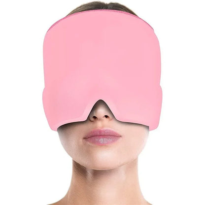 Migraine Relief Hat headache hat Gel Hot Cold Therapy Ice Cap For