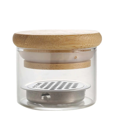 Nail Brush Cleaner Cup Wash Pen Brush Cup with Stainless Steel Mesh