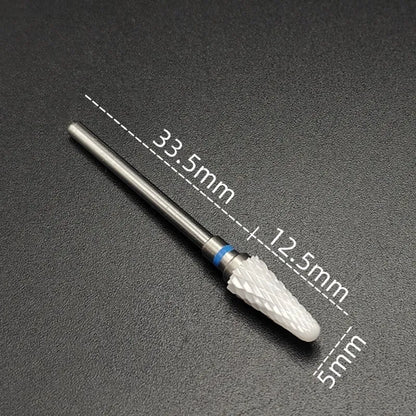 Ceramic Carbide Nail Drill Bit Rotate Burr Milling Nail Cutter Bits