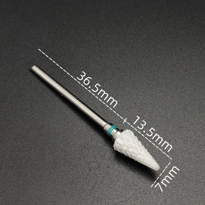 Ceramic Carbide Nail Drill Bit Rotate Burr Milling Nail Cutter Bits