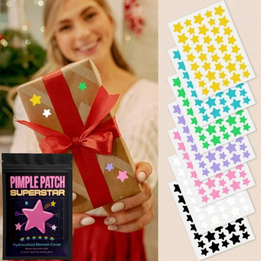 480pcs pieces of multi-color star acne patches, facial acne patches,