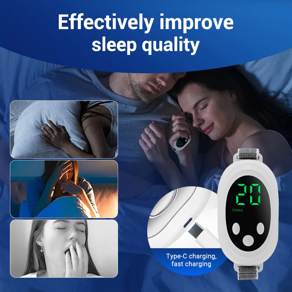 Two modes, 20 levels of intensity, intelligent sleep device, anxiety
